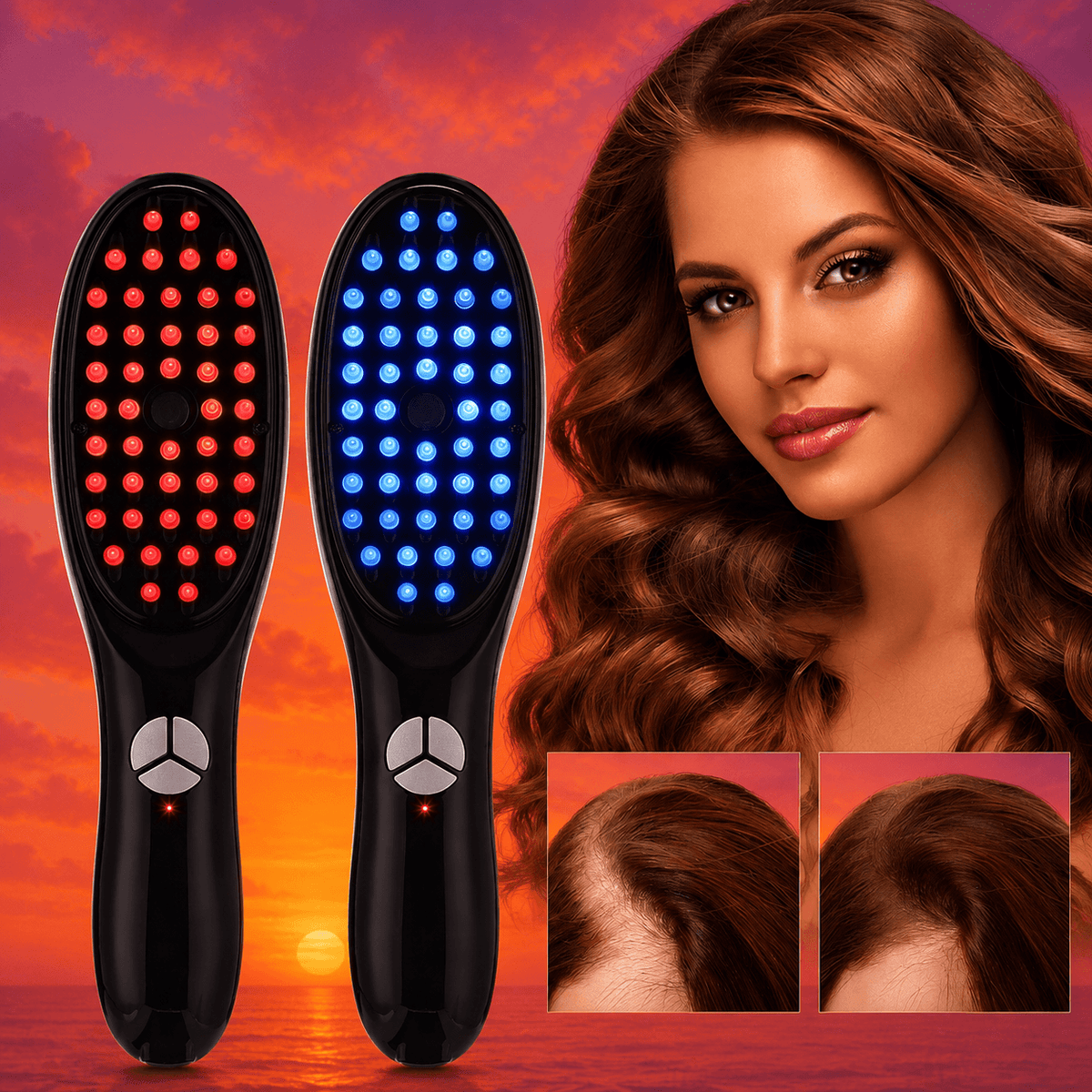 Revive and Rise™ Rejuvenating Hair Brush